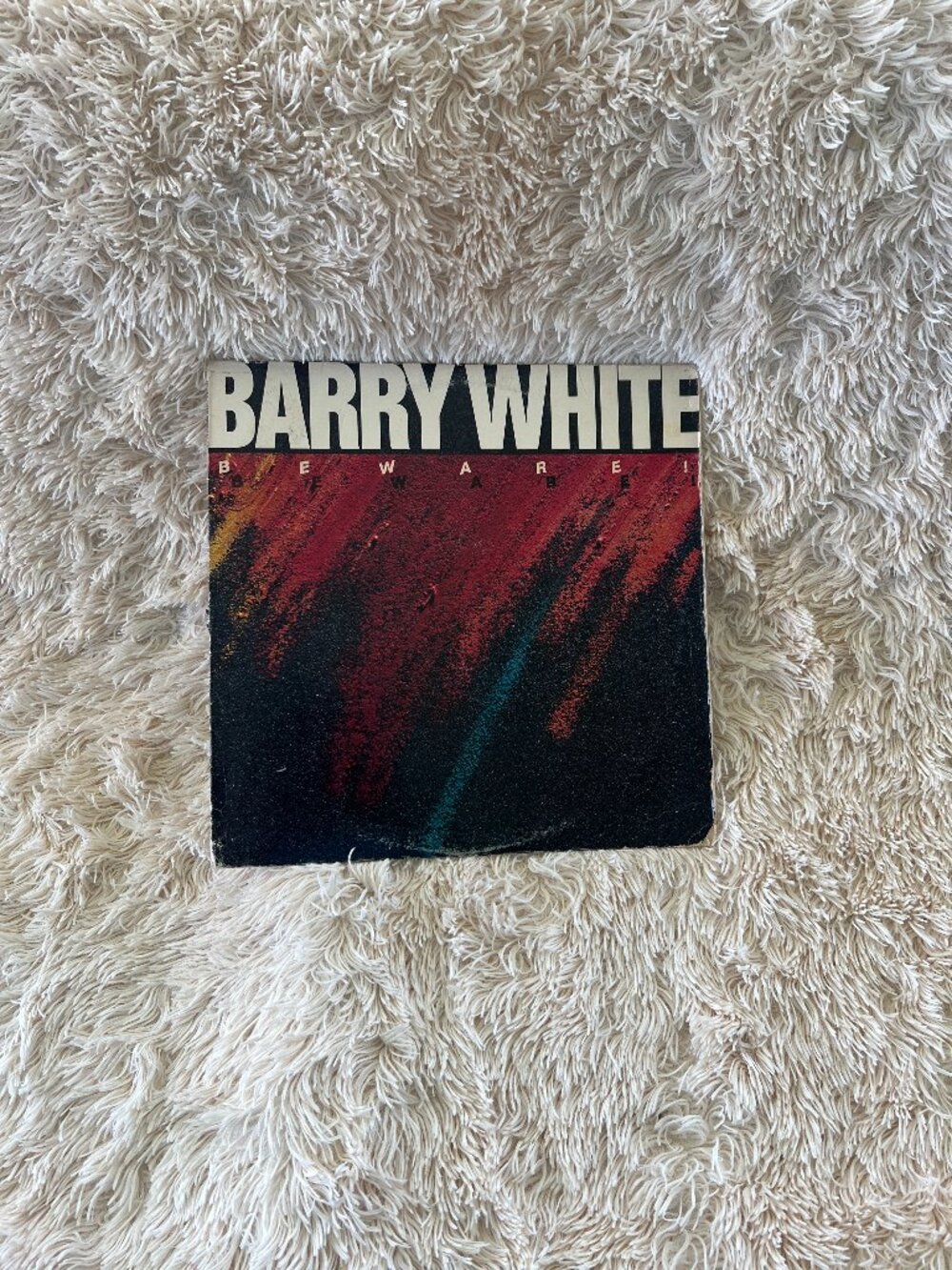 Vintage 1981 Barry White Beware! Vinyl LP Record Album
